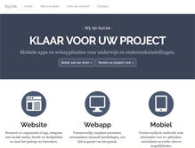 Tablet Screenshot of by2.be